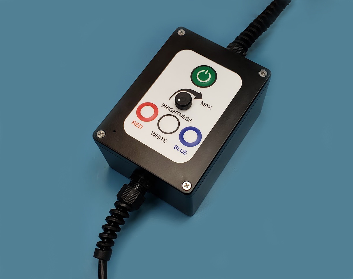 Rugged LED light control