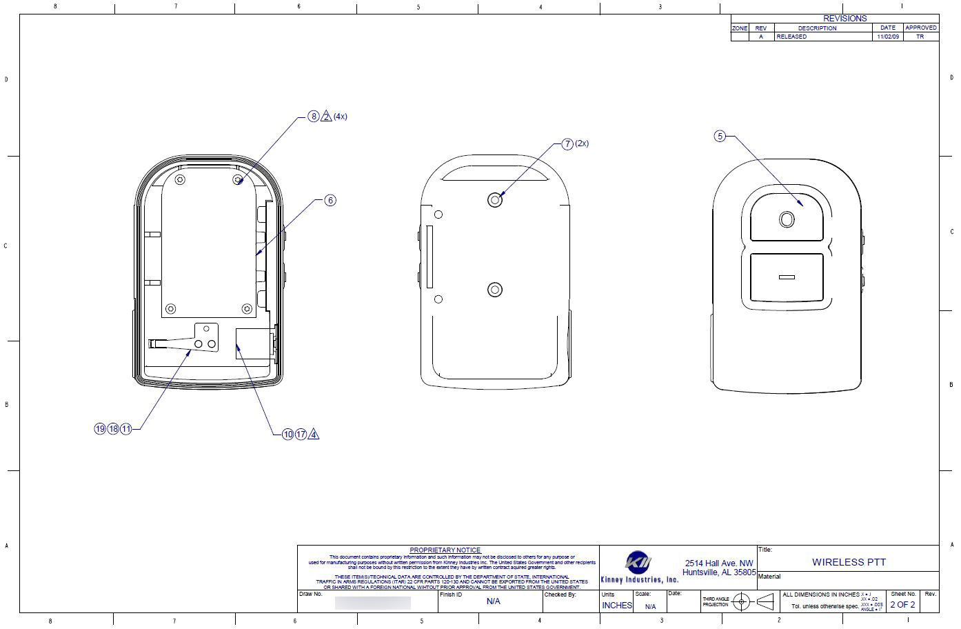 Technical Data Packages - Engineering